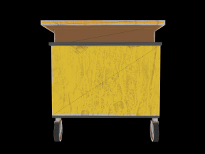 old dust toolbox 3D-Modell