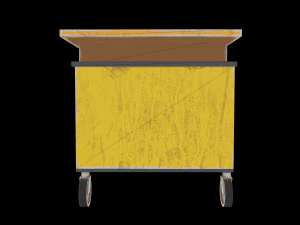 old dust toolbox 3D Model