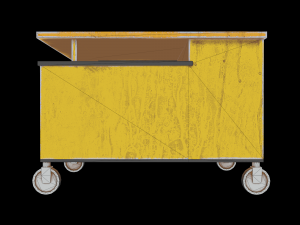 old dust toolbox 3D-Modell