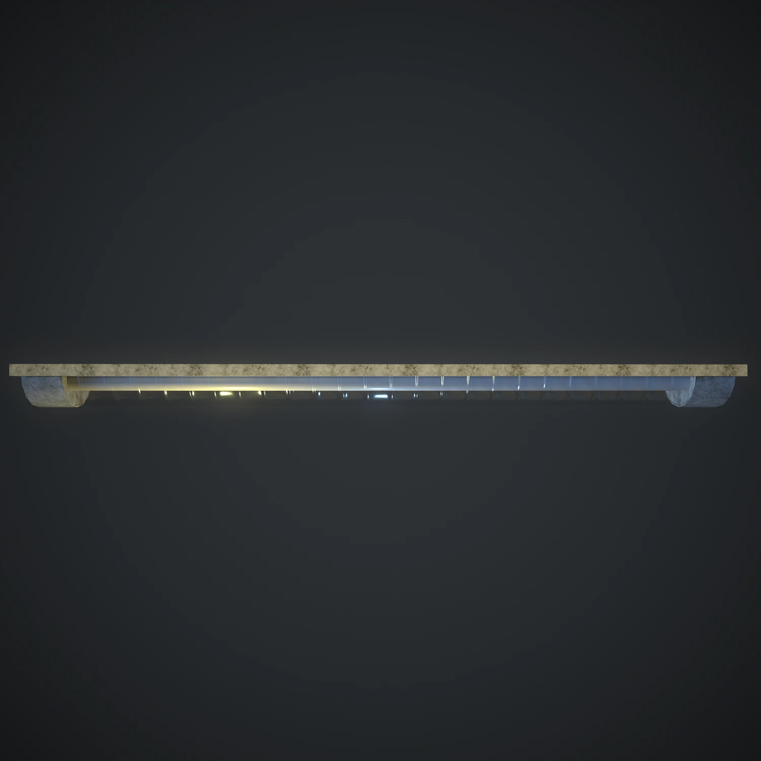 old dusty office lamp 3D Model .c4d .max .obj .3ds .fbx .stl .blend 