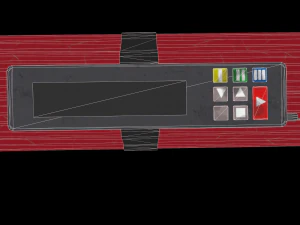 dynamite bomb with timer 3D Model