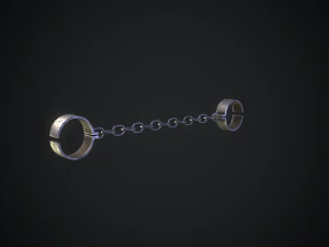 medieval handcuffs 3D Model