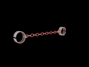 medieval handcuffs Modelo 3D