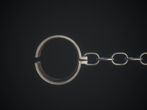 medieval handcuffs Modelo 3D