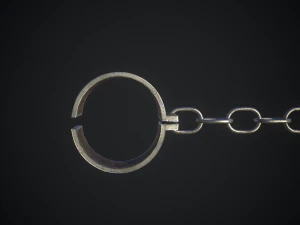 medieval handcuffs 3D Model