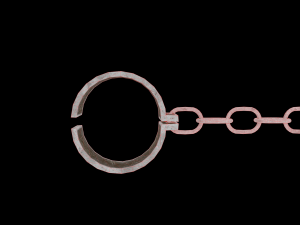 medieval handcuffs Modelo 3D