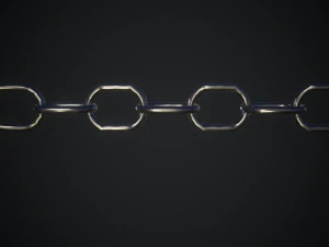 medieval shackles low-poly 3D Model
