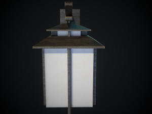 modern chinese lamp 3D 모델