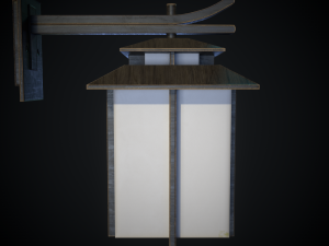 modern chinese lamp 3D 모델