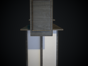 modern chinese lamp 3D 모델