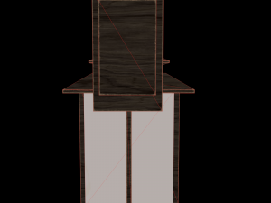 modern chinese lamp 3D 모델