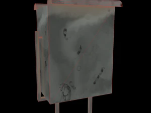 urban trash can 3D Model