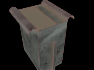 urban trash can 3D Model