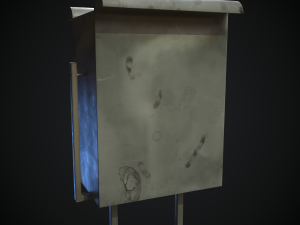 urban trash can Modelo 3D