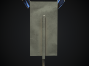 urban trash can 3D Model