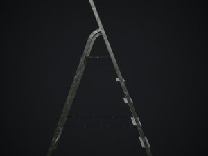 work step ladder Modello 3D