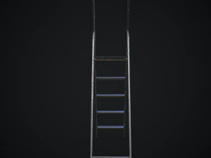 escada de trabalho Modelo 3D