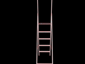 work step ladder Modello 3D