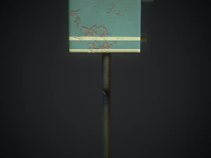 retro toaster mail box 3D Model