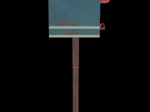 retro toaster mail box 3D Model