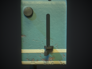 retro toaster mail box 3D 모델