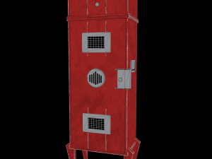 steempunk locker Model 3D