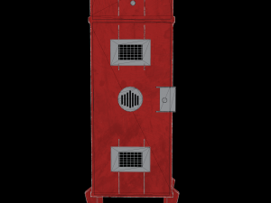 steempunk locker Model 3D