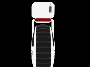sci-fi courier bot 3D Model
