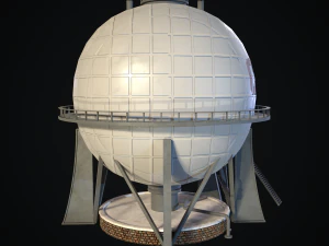 chemical tower 3D Model