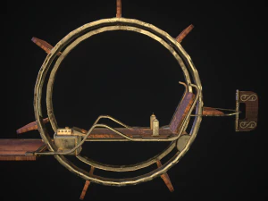 desert monowheel 3D Model