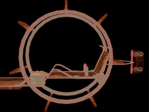 desert monowheel 3D Model