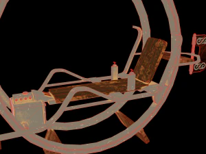 desert monowheel 3D Model