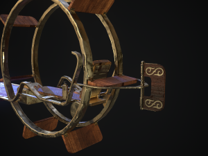 desert monowheel 3Dモデル