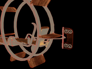 desert monowheel 3Dモデル