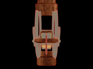 desert monowheel 3D Model