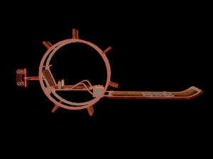 desert monowheel 3D Model