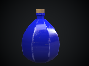 bottle of potion collection Modello 3D
