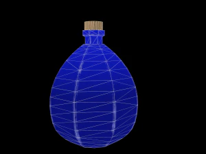 bottle of potion collection 3D Model