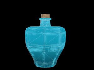 bottle of potion collection Modello 3D
