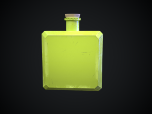 bottle of potion collection Modello 3D