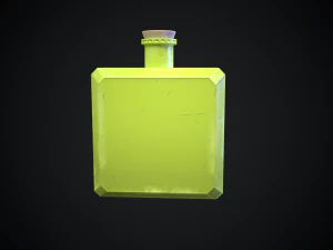 bottle of potion collection 3D Model