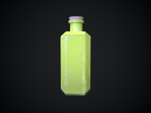bottle of potion collection Modello 3D