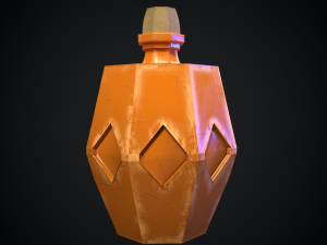 bottle of potion collection Modello 3D