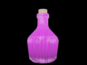 bottle of potion collection 3D Model