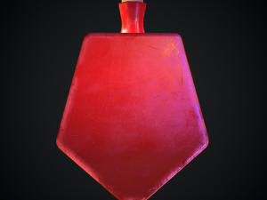 bottle of potion collection Modello 3D