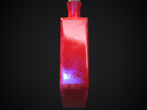 bottle of potion collection Modello 3D