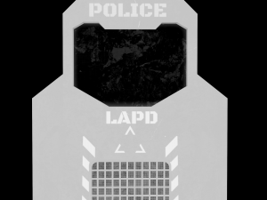 Sci-fi police shield 3D Модель