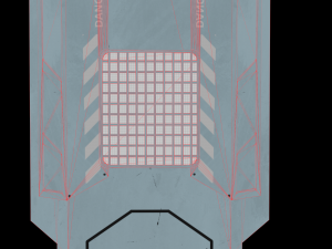 Sci-fi police shield 3D Модель