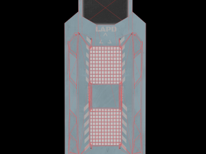 Sci-fi police shield 3D Модель