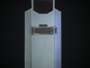 Sci-fi police shield 3D Модель
